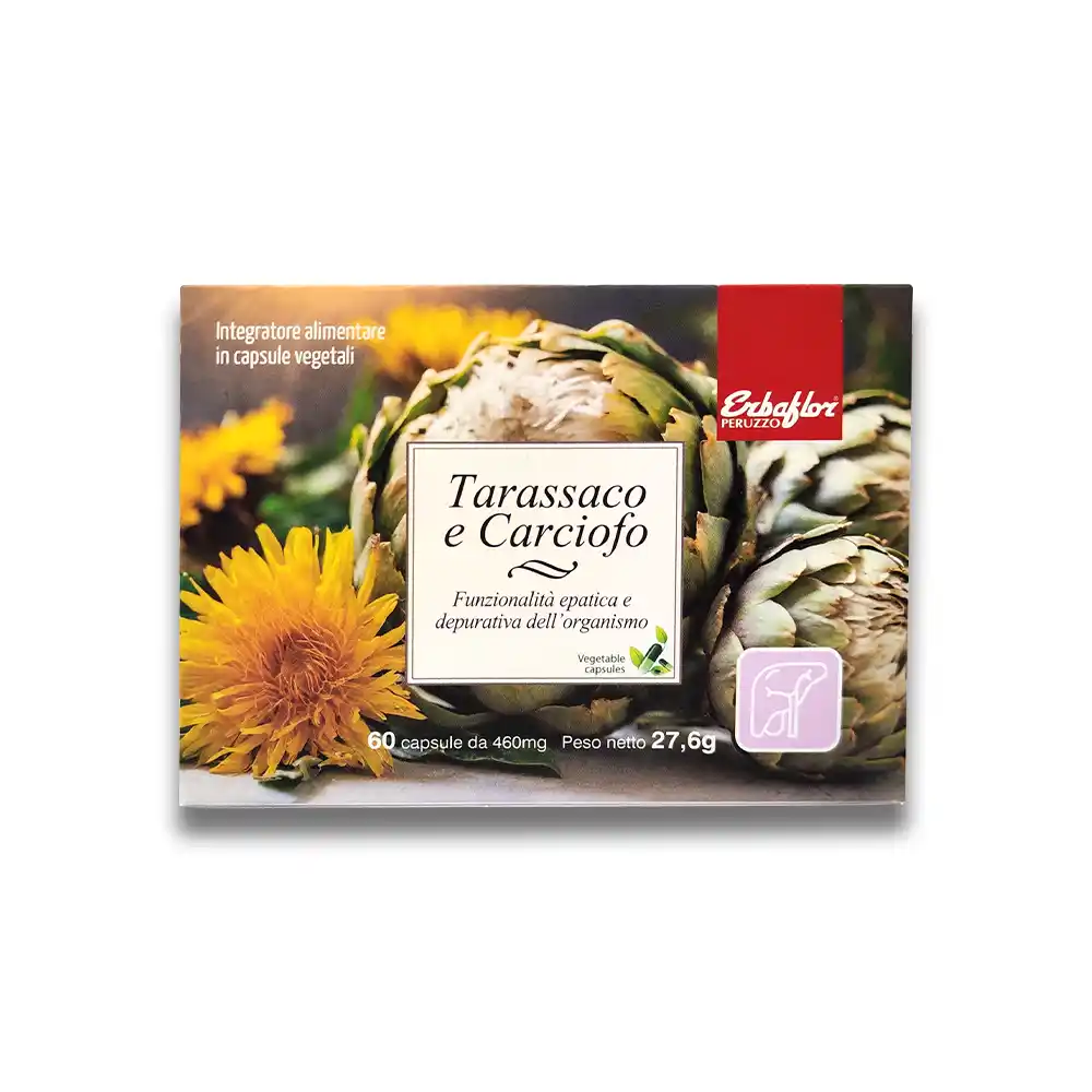tarassaco e carciofo confezione